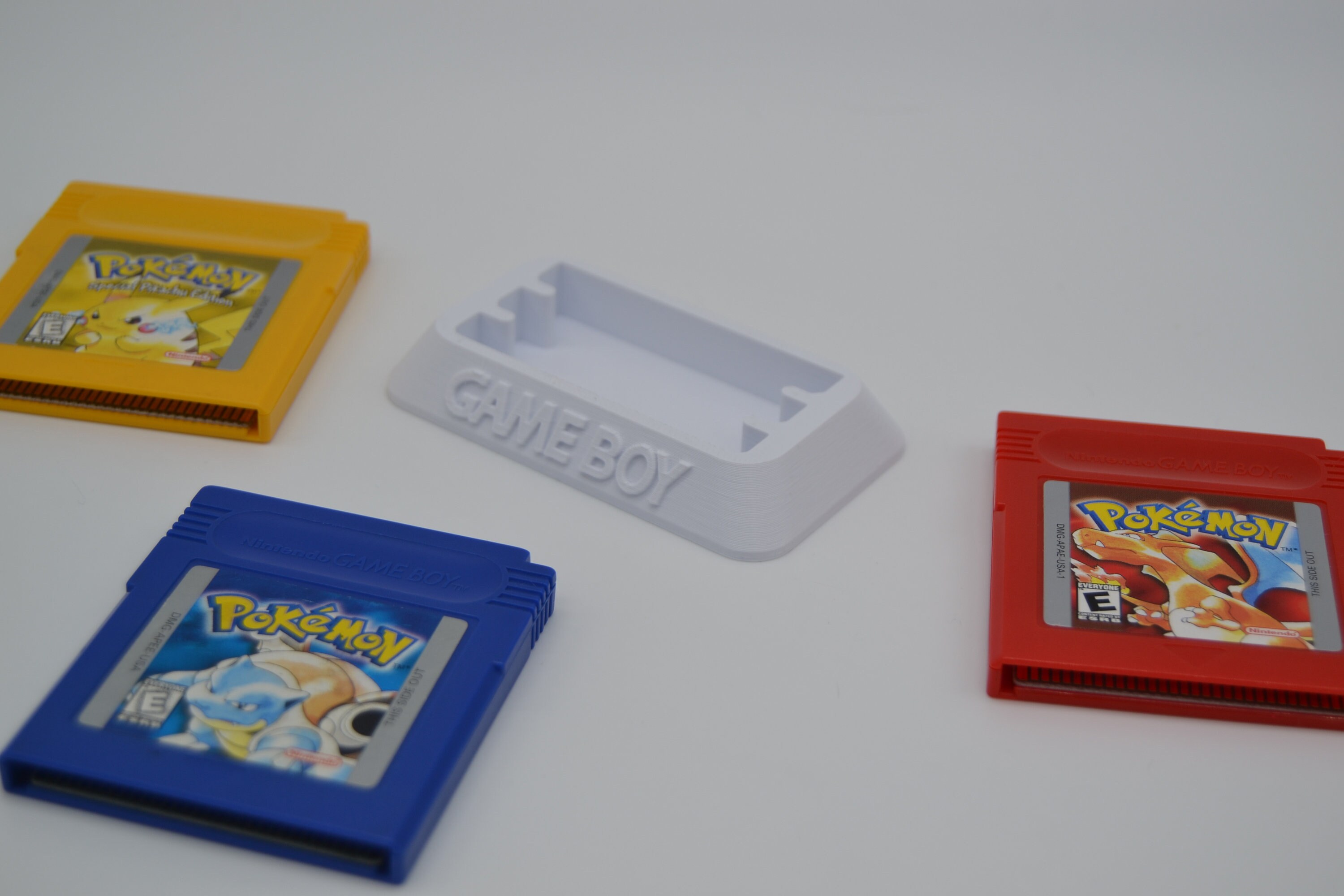 Game Boy Cartridge Display Stand DMGGBCGBA Multiple Etsy