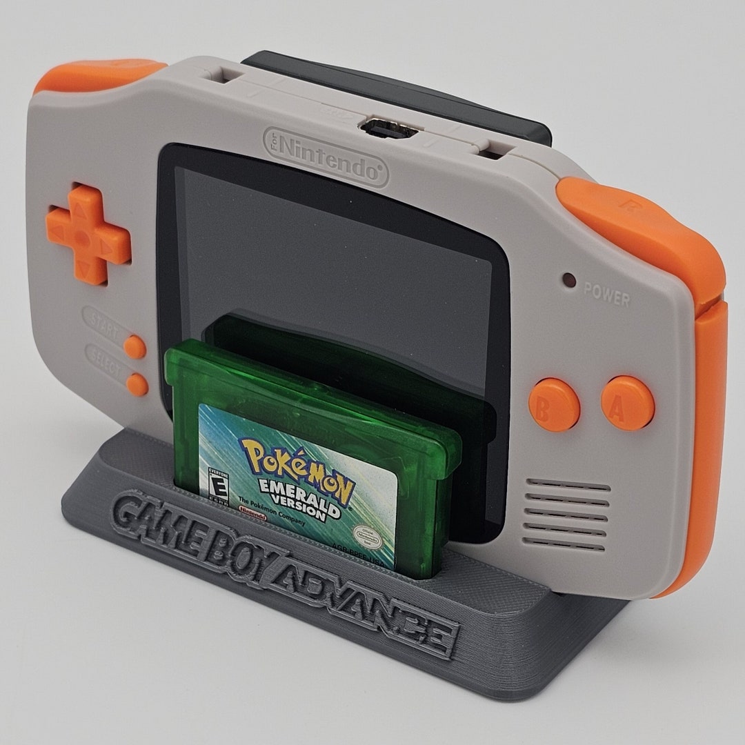 Gameboy Advance Stand Nintendo Game Boy Advance (GBA) Display Stand / Trophy Stand Custom ...