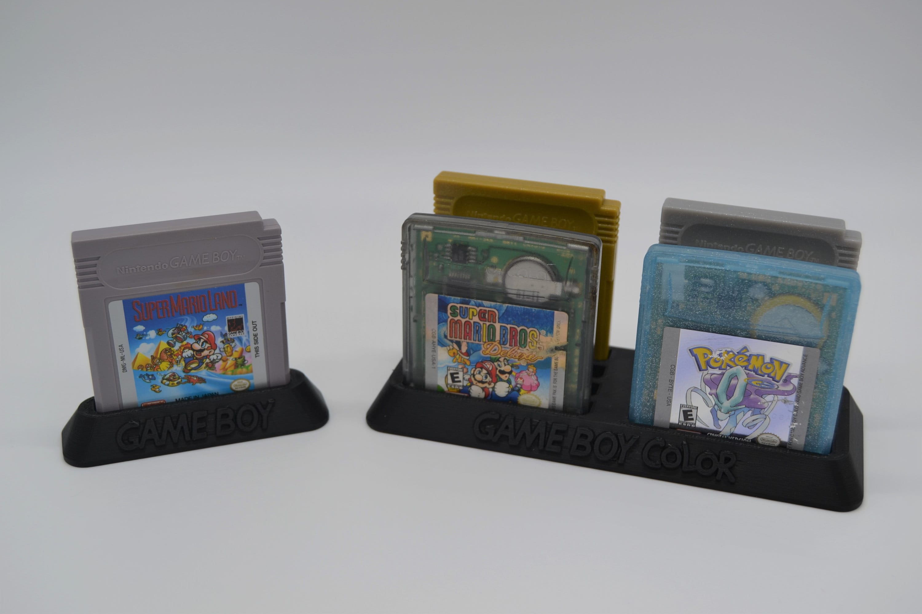 Game Boy Cartridge Display Stand DMGGBCGBA Multiple Etsy