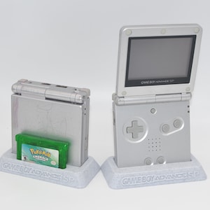 Nintendo Game Boy Advance SP (GBASP) Double Display Stand / Trophy Stand Custom (AGS)