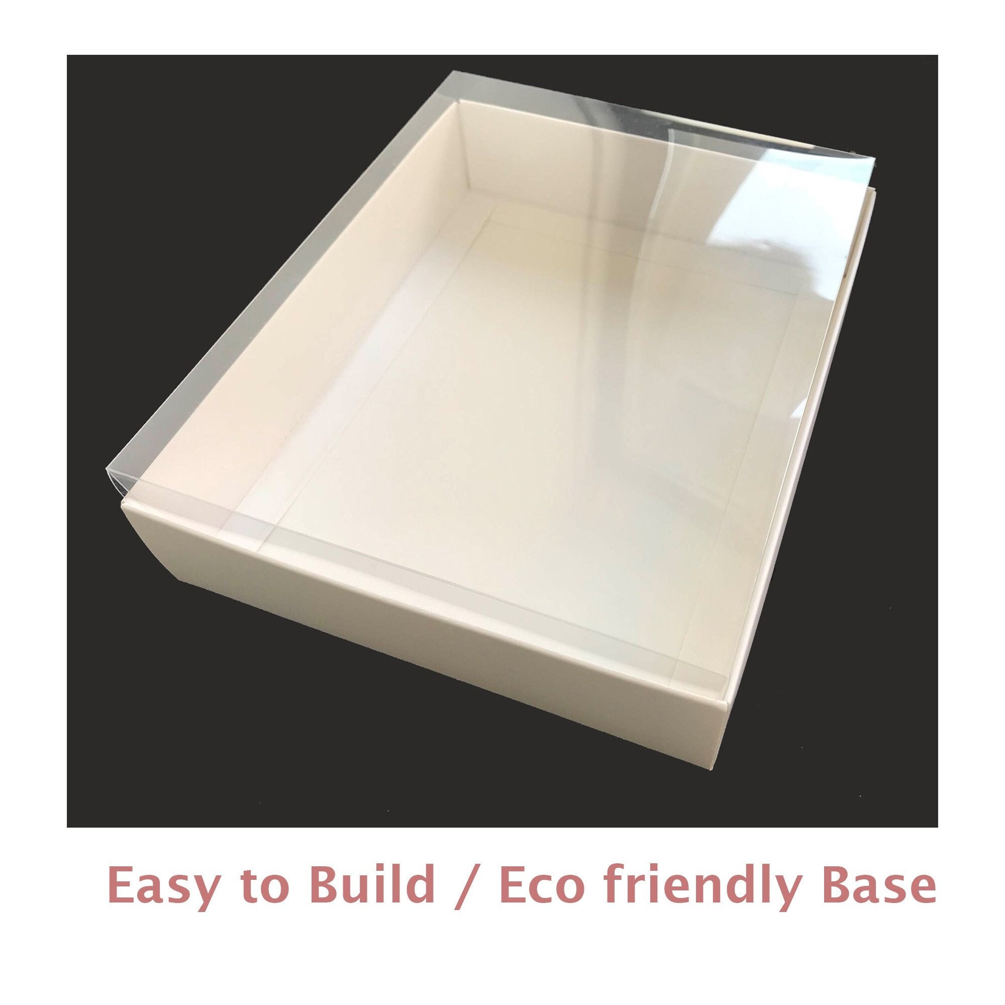 Small Clear Plastic 8 Compartment Storage Box With Lid for Beading, Sewing,  Jewellery and Other Small Items 