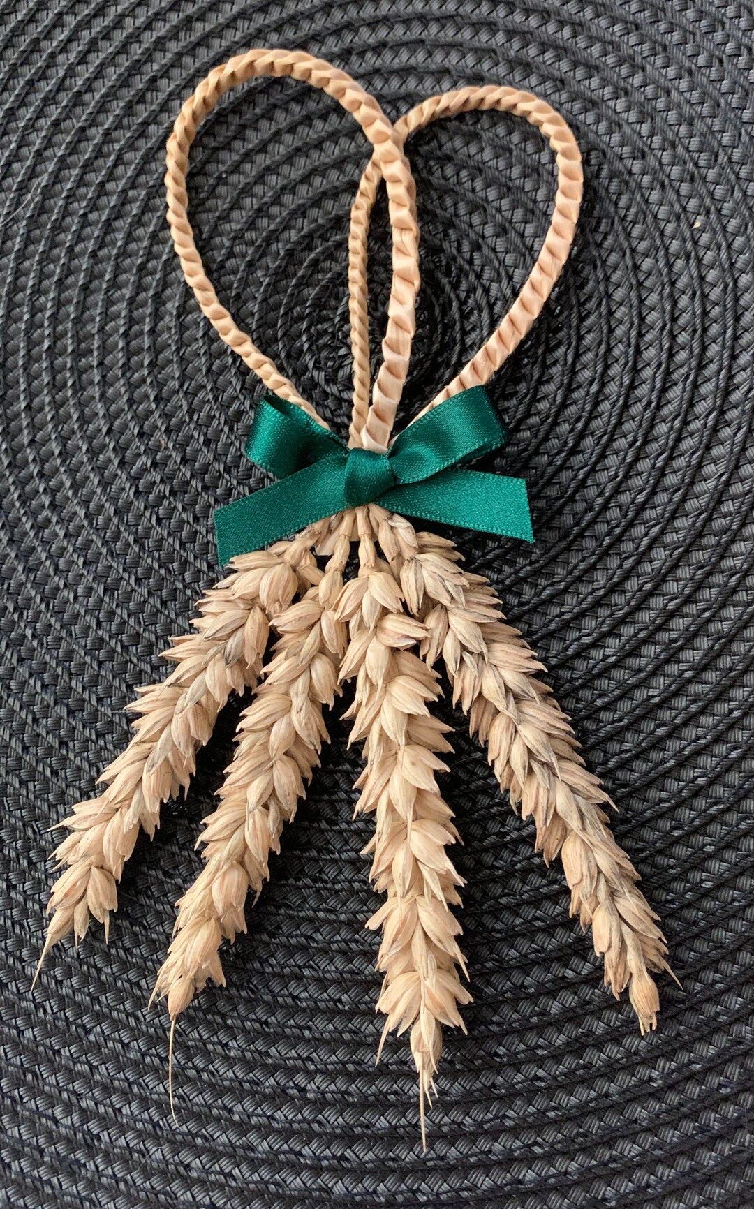 Four Straw Favour Corn Dollies Are Made Out of Four Pieces of Etsy UK