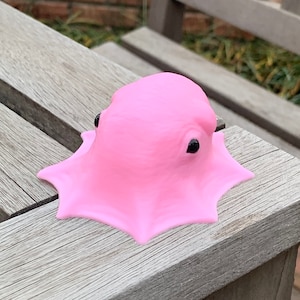 Silicone Dumbo Octopus Stress Ball Squishy Toy