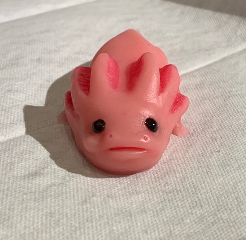Painted Silicone Axolotl Stress Ball Squishy Toy Etsy