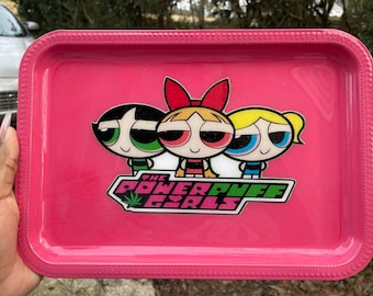 Large Powerpuff Girls Rolling Tray