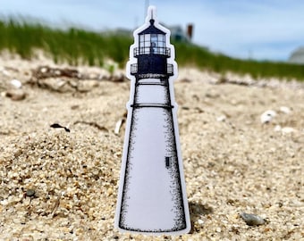 Portland Head Cape Elizabeth Lighthouse Maine Sticker Vinyl Die-cut, Indoor/Outdoor Phone Laptop Decal