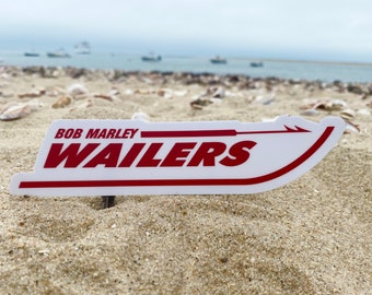 Bob Marley & Wailers Boston Whaler Logo Sticker - Limited Edition