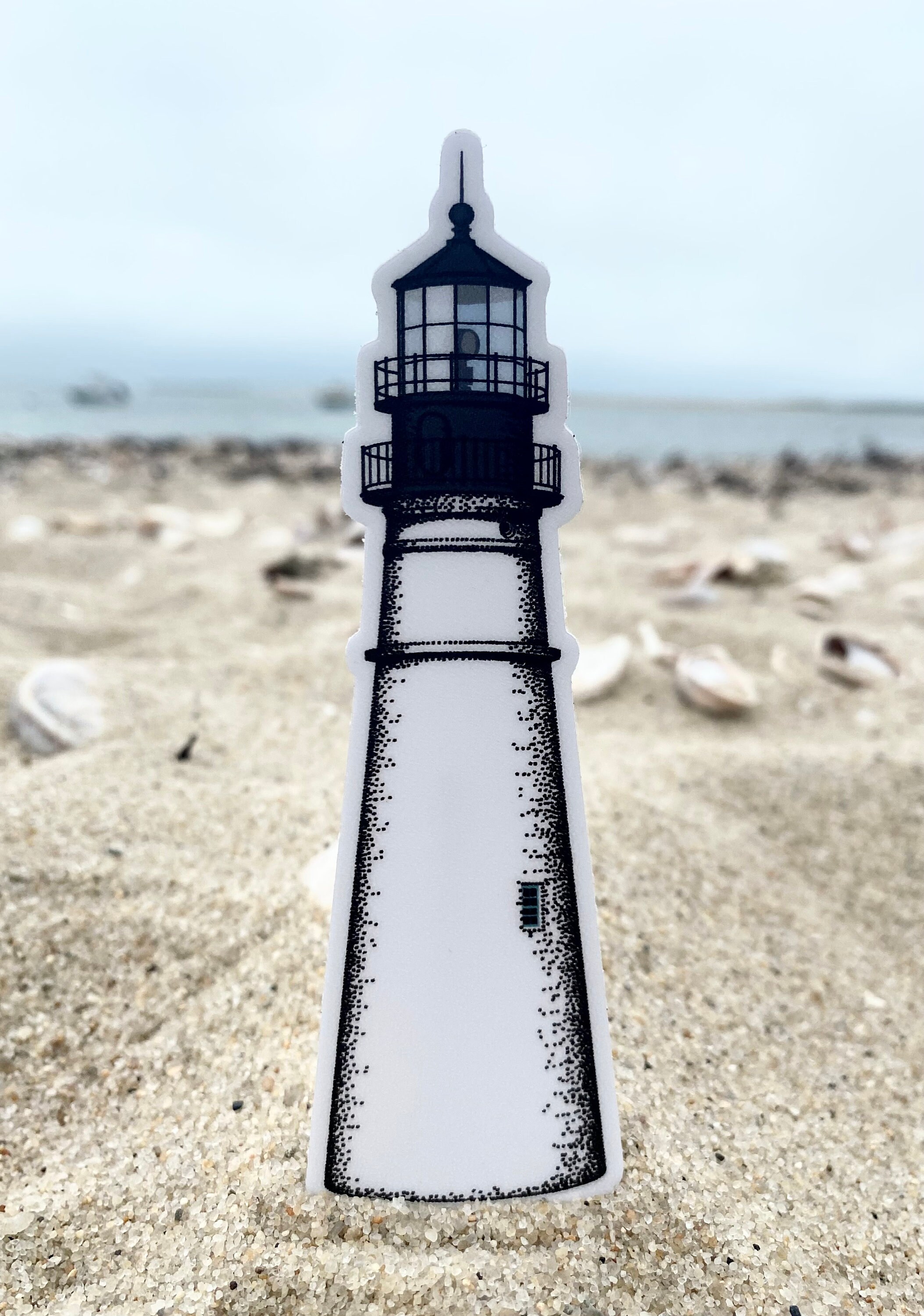 Portland Head Cape Elizabeth Lighthouse Maine Sticker Vinyl Die-cut ...