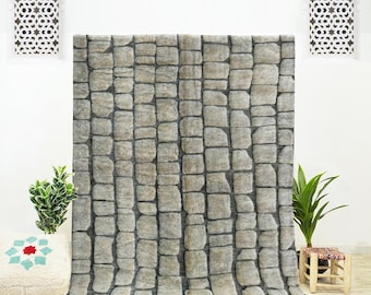 White Moroccan Rug: Abstract Beni Ourain Wool Area Rug