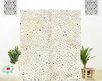 Handmade Beni Ourain Rug: Custom Moroccan Mrirt Wool Area Rug
