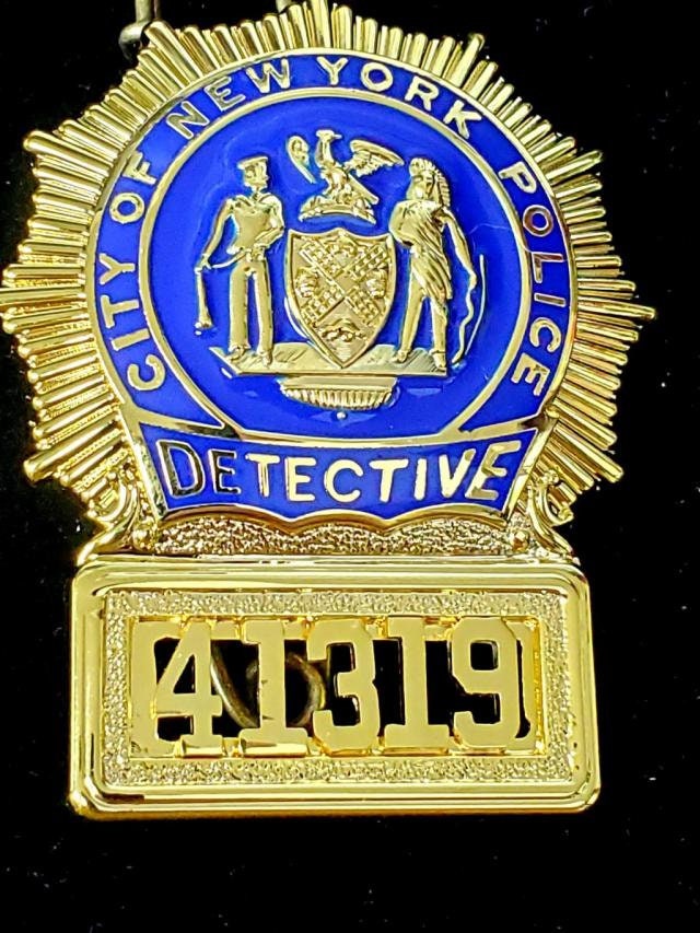 Nypd Detective Badge for sale Only 4 left at 60