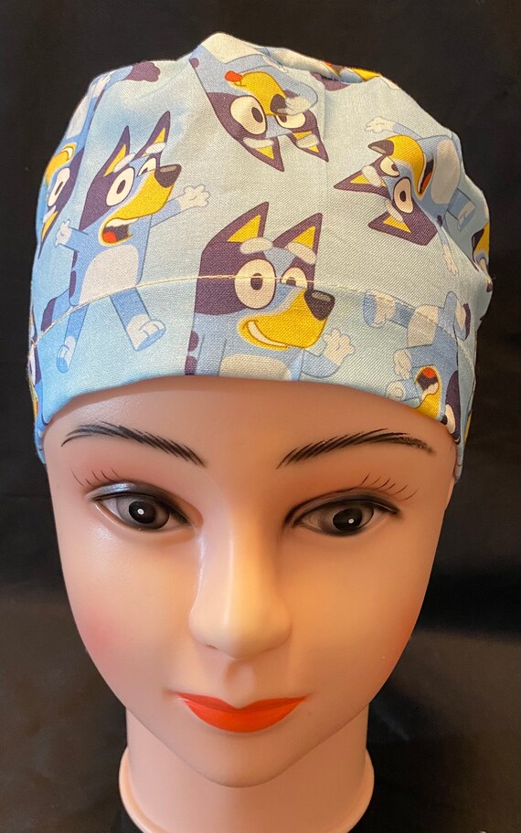 Bluey & Bingo Scrub Hats Australia Surgical Cap Scrub Cap Etsy Australia