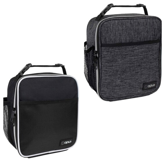 Borsa Termica Donna Per Pranzo - 12 Litri, Pelle, Grigia, Impermeabile, Per Ufficio/picnic