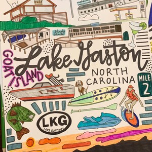 Lake Gaston Print