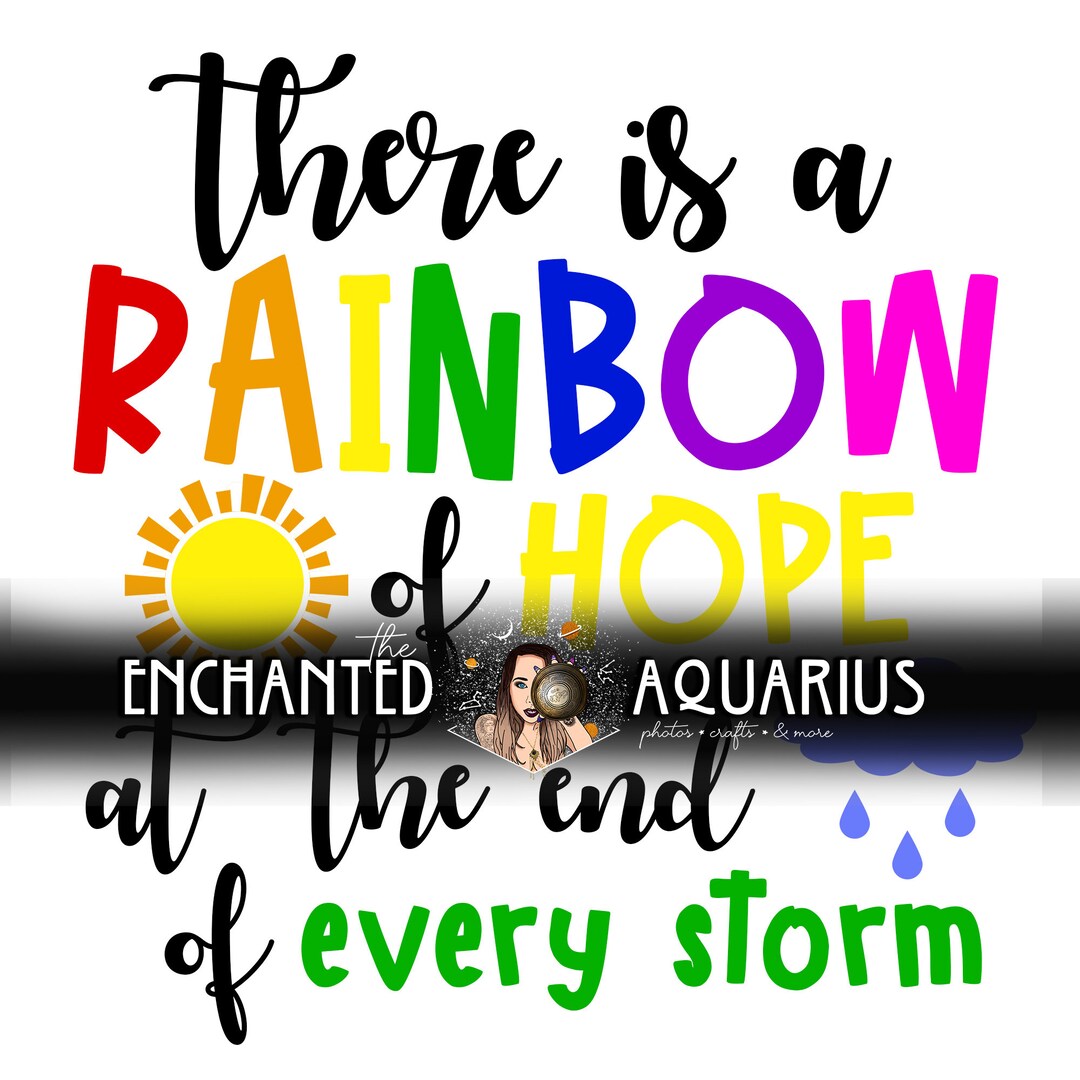Rainbow of Hope - Etsy