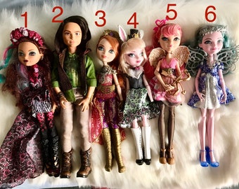 custom ever after high dolls