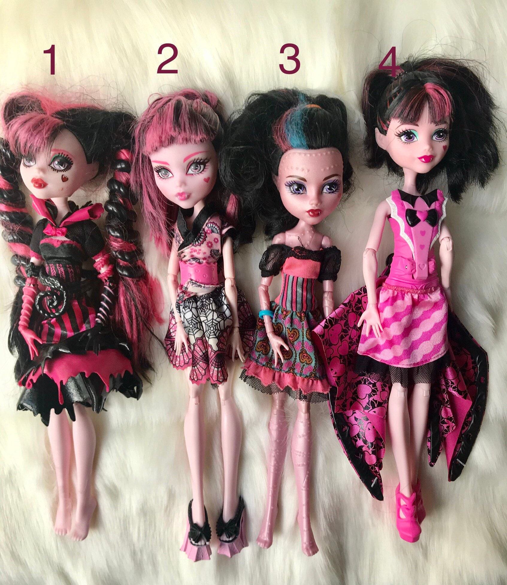 Monster High Draculaura Doll Vendeur Au Royaume Uni Etsy