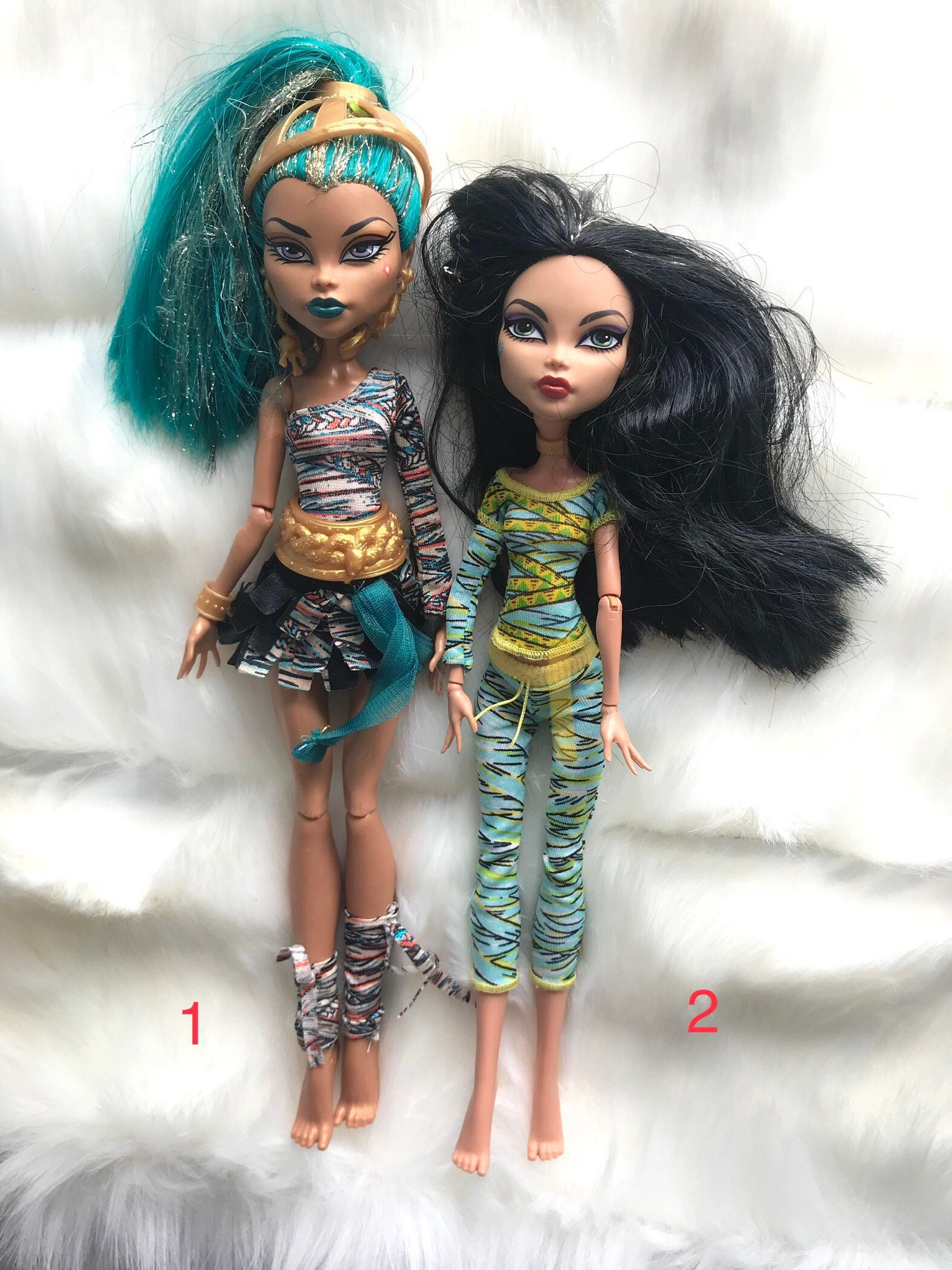 Monster High - Poupée Monster High Cleo de Nile Articulé - Poupées