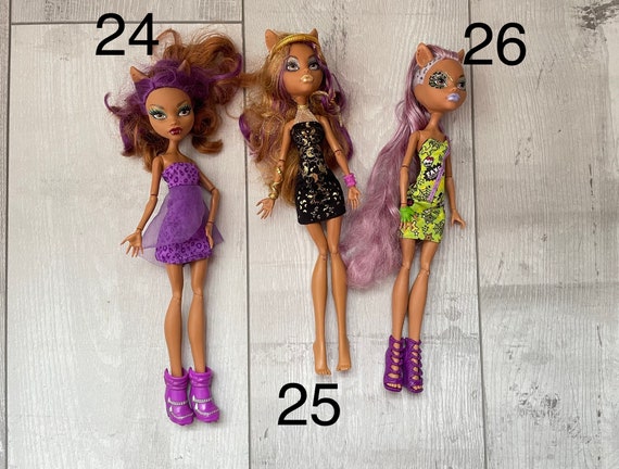 Monster High Clawdeen Wolf Collectible Doll with UK