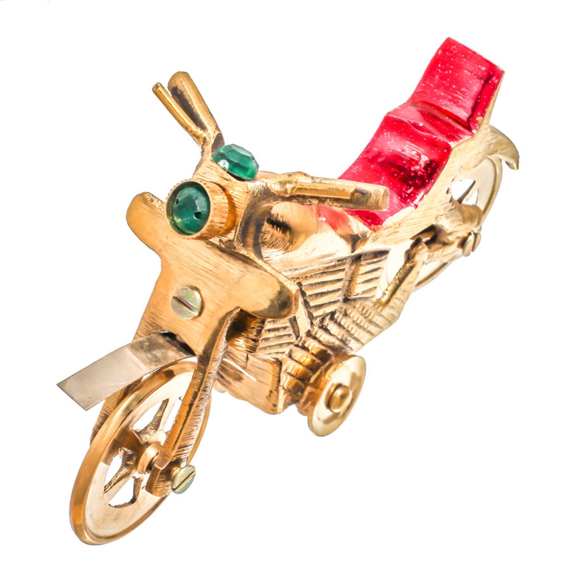 brass bike