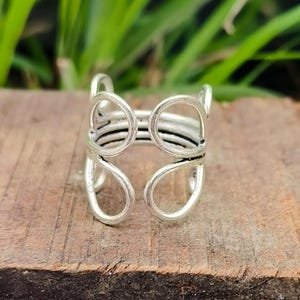 Dainty 925 Sterling Silver Ring: Minimalist Stacking Band