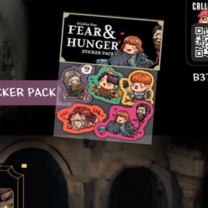 Fear and Hunger Sticker Pack