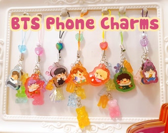 BTS Babies Phone Charms - Name Charms Included.