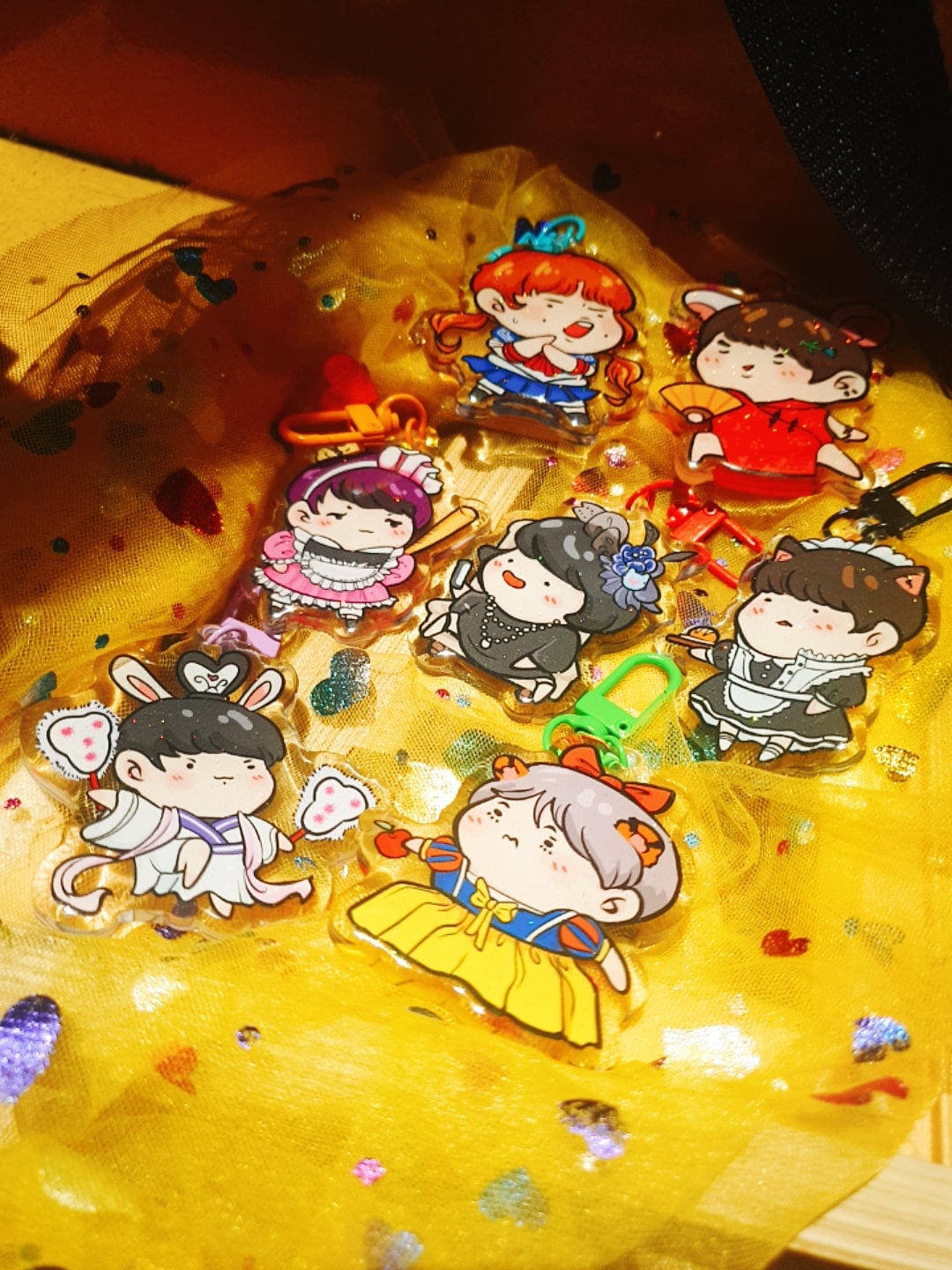 BTGURLS - BTS Resin Keychain - Etsy