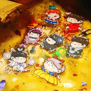 BTGURLS - BTS Resin Keychain