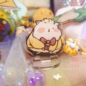 Hamziraphale Collection - Sticker Sheets, Keychains, Mini Standee & Patch Pin