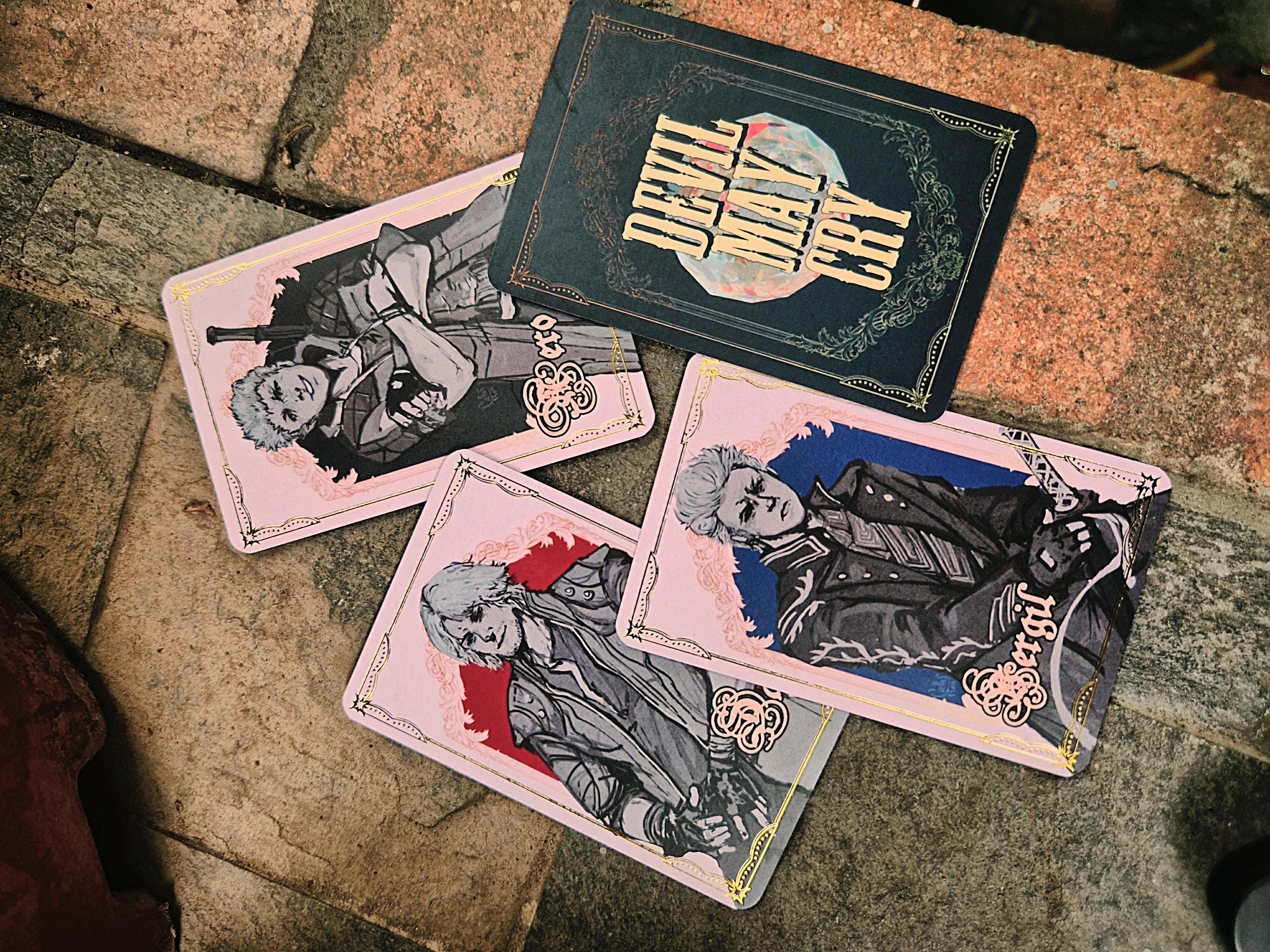 Devil May Cry 5 Sparda Family Foil Stamped Card Set - Etsy