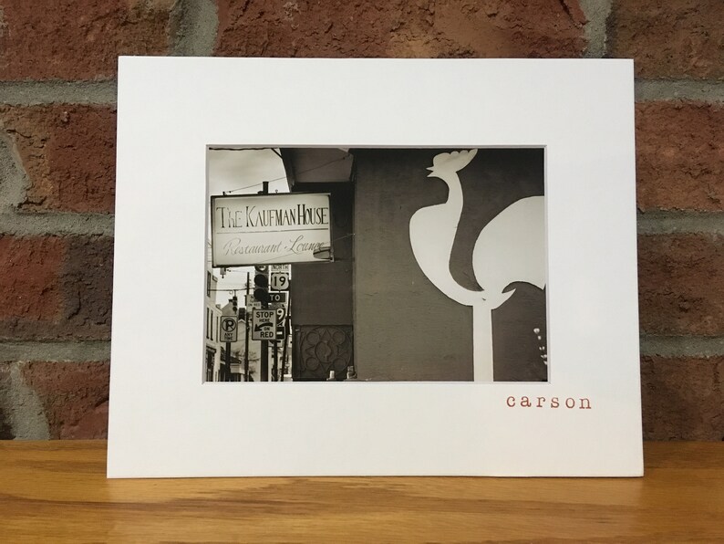 Kaufman House Zelienople PA Matted Digital Print Etsy