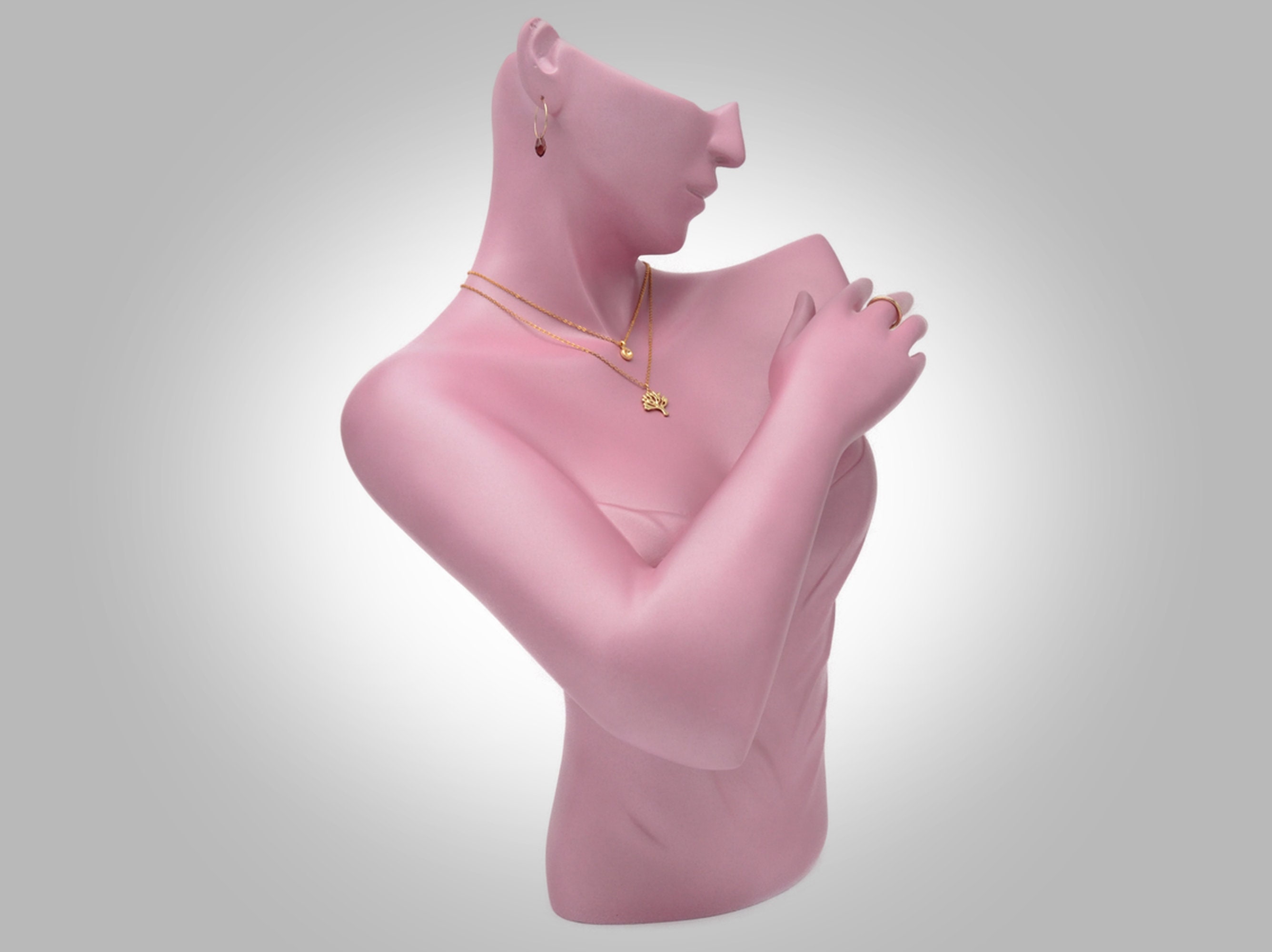 Jewelry Mannequin Mannequin Jewelry Set Displays Resin Etsy Singapore