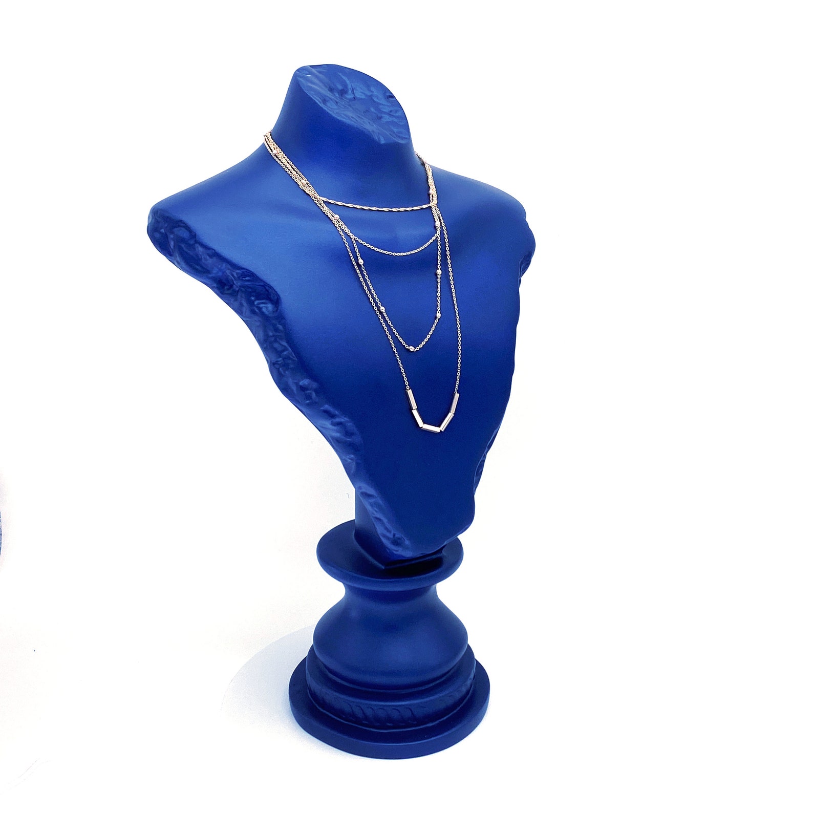 Jewellery Display Stand Mannequin Bust Necklace Resin Etsy