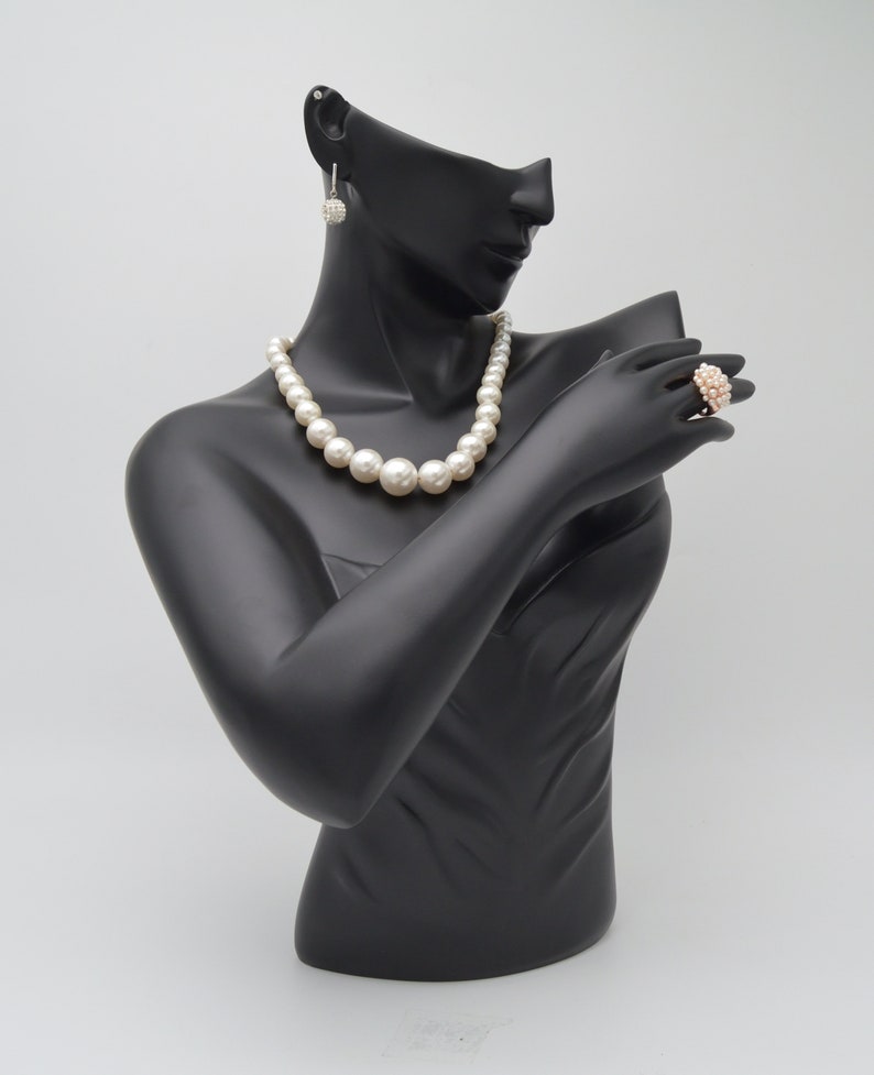 Jewelry Mannequin Mannequin Jewelry Set Displays Resin Etsy