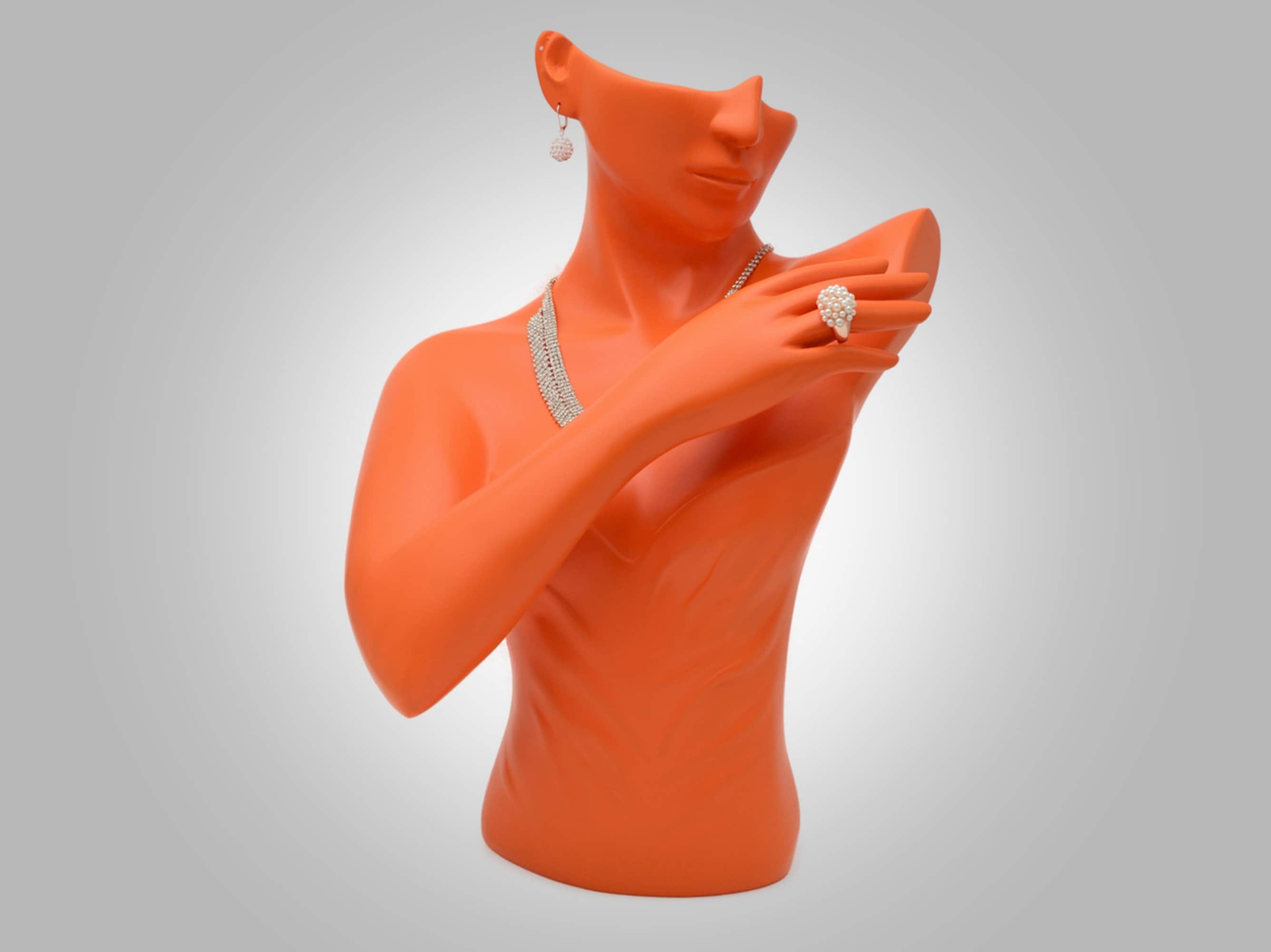 Jewelry Mannequin Mannequin Jewelry Set Displays Resin Etsy Singapore