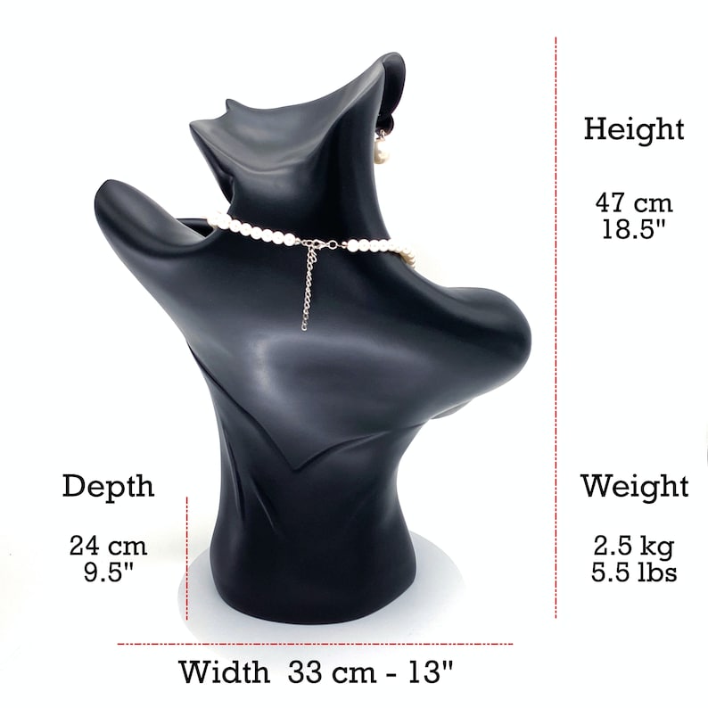 Jewelry Mannequin Mannequin Jewelry Set Displays Resin Etsy