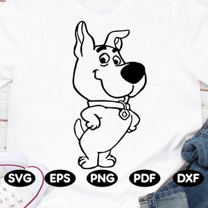 Scooby Doo Scrappy doo in Svg Png Dxf Eps Pdf format Instant | Etsy