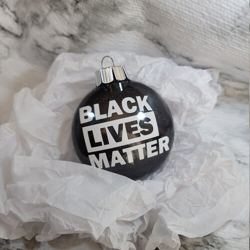 Black Lives Matter Sculpture/christmas Tree Topper Fist Ready Etsy