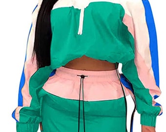 windbreaker outfit womens