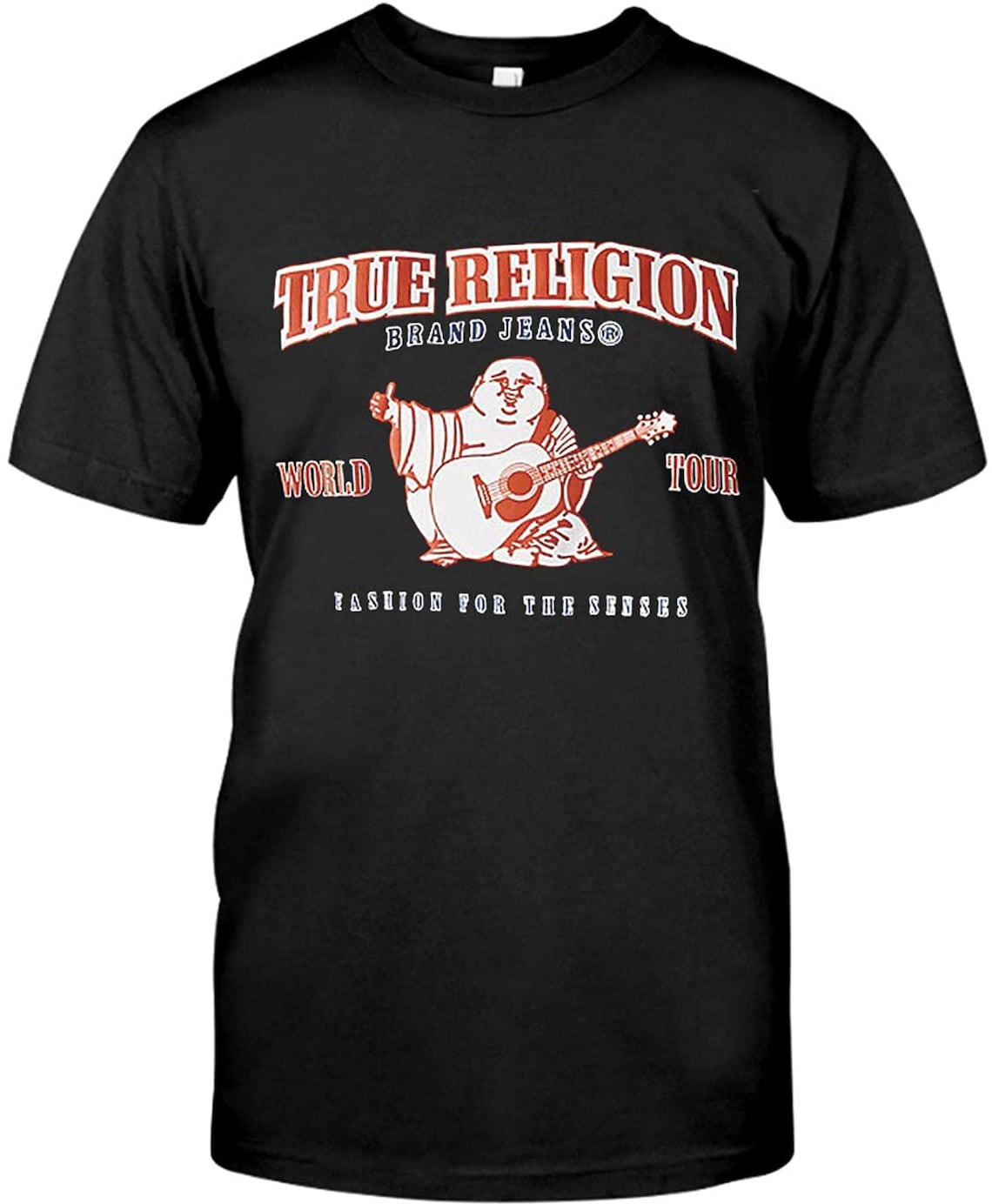 TrueReligionMensCroptShirt Black Etsy