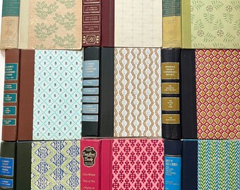 Vintage Book Cover Junk journal Kit + 20 book pages Reader's Digest pages NOT sewn in