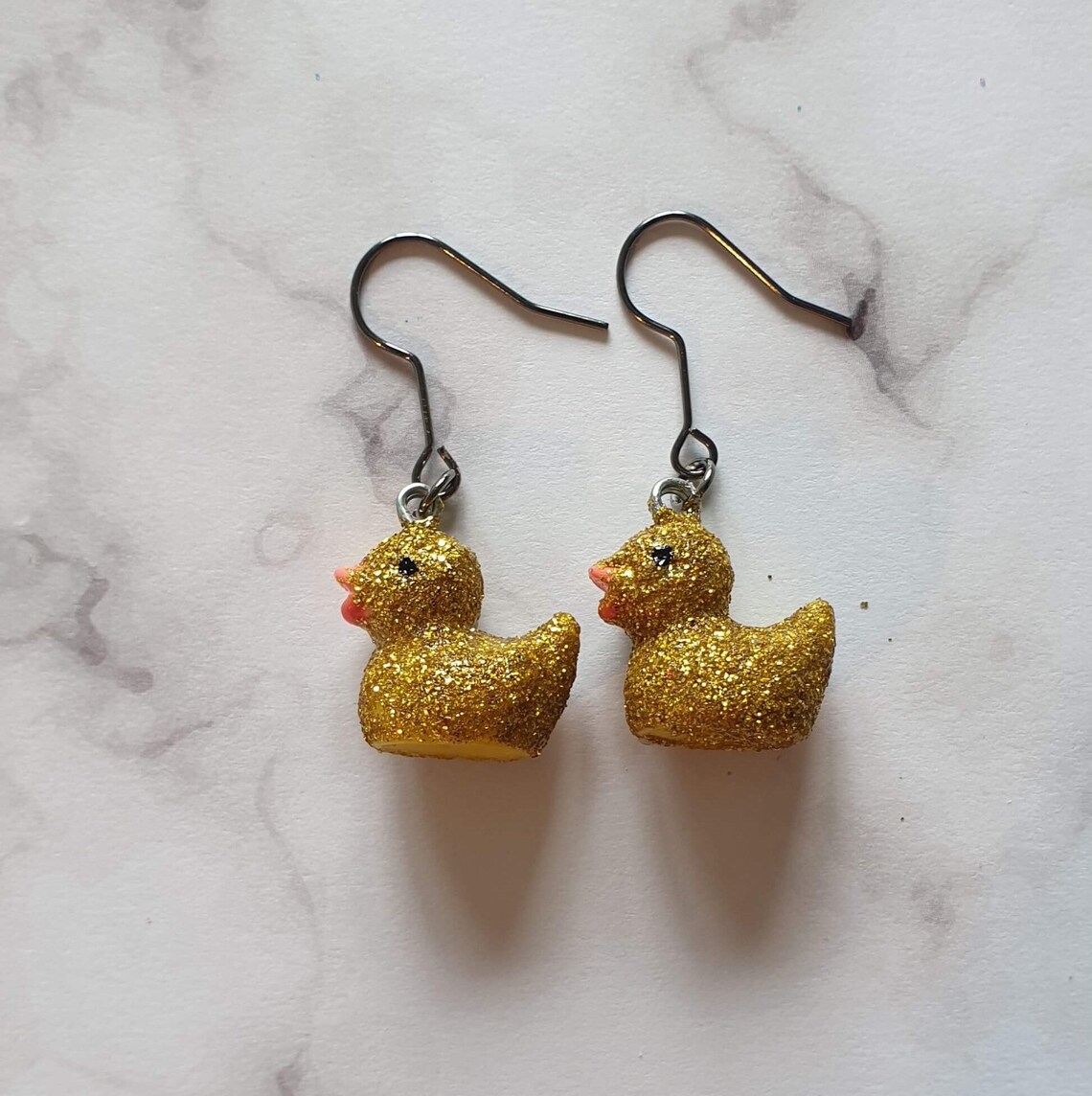 Rubber Duck Earrings Etsy