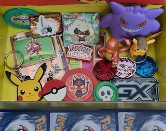 Pokemon Filled Box and Birthday Box