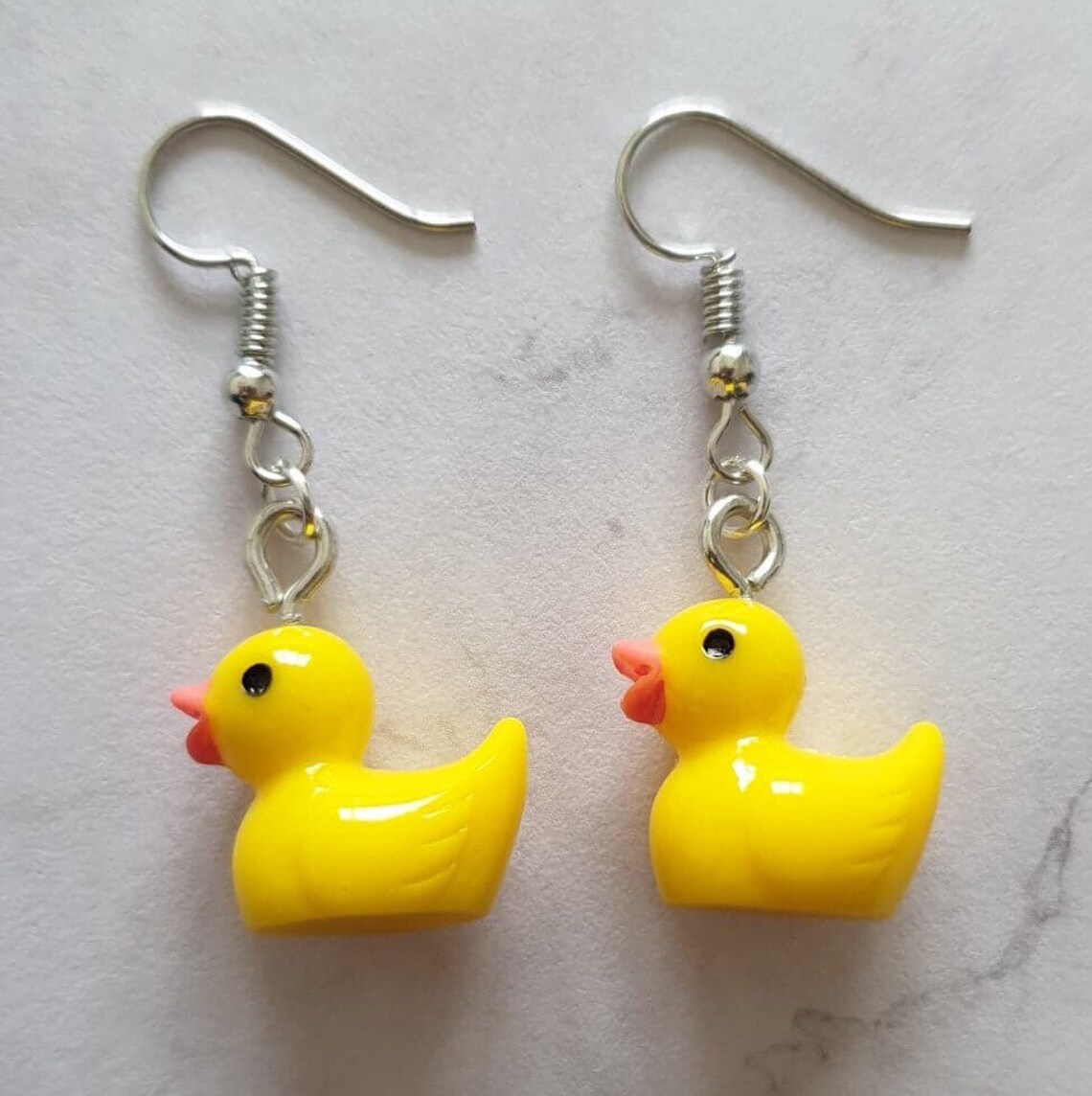 Rubber Duck Earrings Etsy