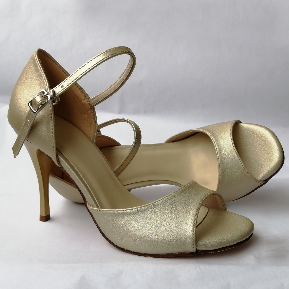 Handmade Womens Argentina Tango Shoes Ladies Dance Sandals