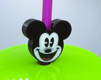 Classic Mickey Mouse Straw Topper Charm