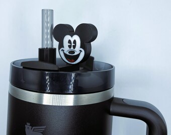 Classic Mickey Mouse Drink Straw Topper Charm Decoration for Stanley Cups!