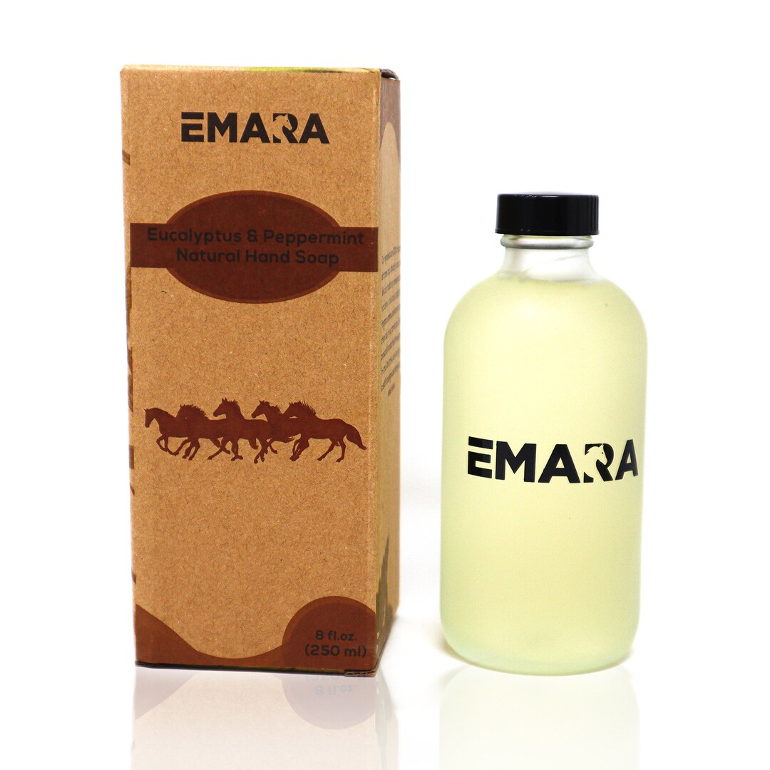 Eucalyptus Peppermint Hand Soap: Natural Vegan Olive Oil Soap - Etsy