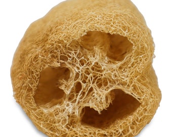 Natürlicher Luffa Schwamm 3er Set: Vegan, Biologisch abbaubar Körperpeeling